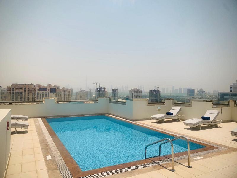 Suha Creek Hotel Apartments Dubaj Exteriér fotografie